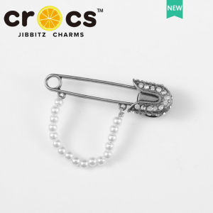 Metal shoes charm cross charm Silver Alloy Shoe Buckle love Bow Pearl Chain Skull Gem Fashion Shoes Accessories