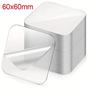 1-50PCS Reusable Ultra-Strong Double Sided Adhesive Tape Nano Transparent Wall Stickers Water Proof Household Products Adhesives
