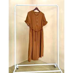 DASTER TERBARU KRINGKEL DRESS HANA KRINGKEL AIRFLOW PREMIUM GRATIS ONGKIR BAHAN KRINGKEL  AIRFLOW PREMIUM