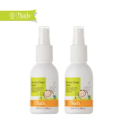 [Twin Pack] Buds Organics BEO Mozzie Clear Spray (100ml)