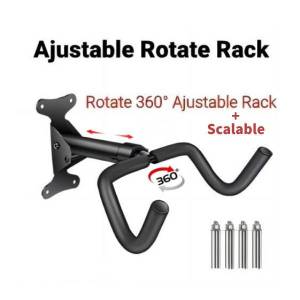 Bicycle Wall Hanger Road Mountain Bike Wall Hook Adjustable Bike Wall Mount Heavy Duty Bicycle Storage Wall Mounted Rack Steel Hanger Bicycle Accessories