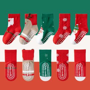 Pairs Childrens Cotton Socks 1-12Ys Mid-tube Dispensing Floor Socks Playground Non-slip Socks Trampoline Socks Toddler Socks2026