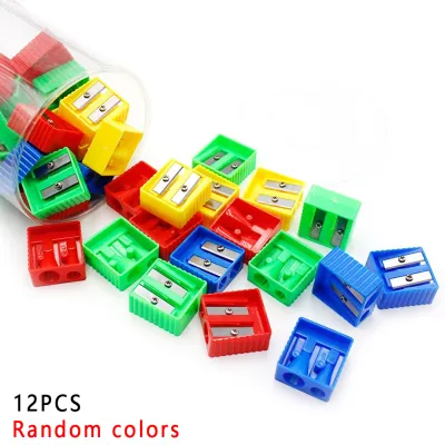 24pcs Sharpener Double Hole Pencil Sharpener School supplies