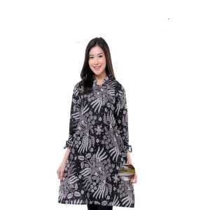Tunik Batik  M L XL XXL Wanita Terbaru Viral Tiktok 2023Premium Kekinian