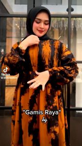 GAMIS TWILL RAYA BG COLLECTION MOTIF BARU
