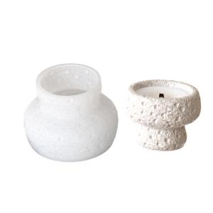 แม่พิมพ์ถาดเก็บของซิลิโคนแบบยืดหยุ่นแม่พิมพ์ถ้วยปากกว้างทรงรีแม่พิมพ์เรซินอีพ็อกซี่สำหรับทำตกแต่งบ้าน