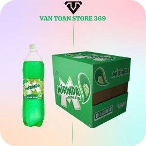 Nước ngọt có ga MIRINDA soda kem chai 1.5L