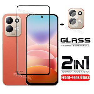 Redmi 17 5G 4G 2 in 1 Screen Protector+ Protector Full Cover Full Glue Redmi17 Tempered Glass Film Protection With Camera Flim Protection