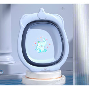 Chậu Rửa Mặt Gấp Gọn Thông Minh Chậu Gập Rửa Mặt Hình Chú Voi