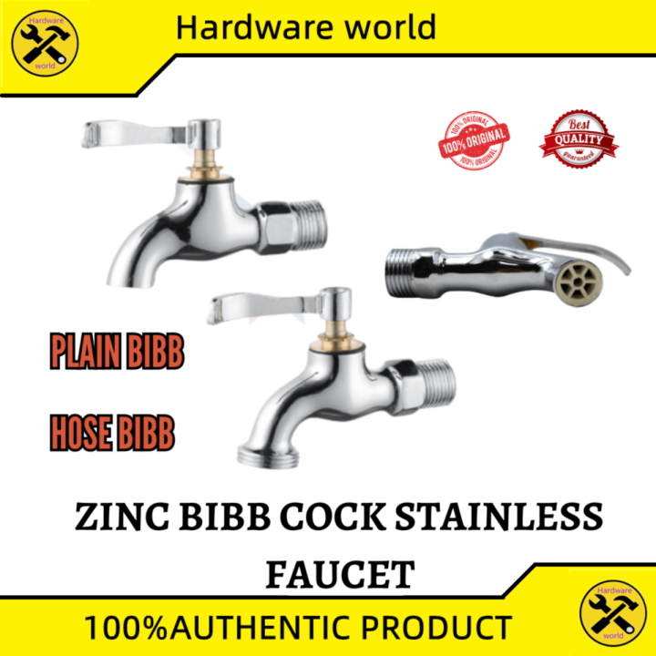 KITCHEN / BATHROOM FAUCET BIBB COCK STAINLESS FAUCET | Lazada PH