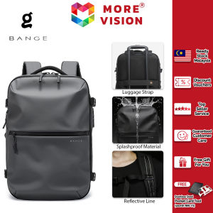 BANGE Voyage Multipurpose Backpack Laptop Bag USB Multi Compartment Big Capacity Water Resistant Travel Business 电脑包