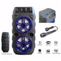 Speaker Bluetooth Fleco Super Bass F-302 Free Mic Kabel. 
