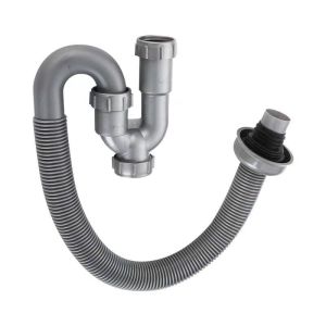 Sincecu Sink Drain Pipe Bathroom Kitchen Sink Flexible Drain Pipe Bending Basin Sink Drain Hose Sewer Drainage Anti-Odor