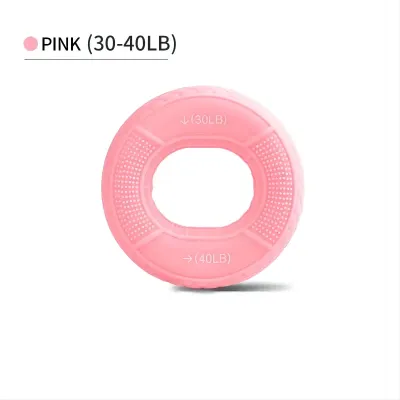 GYMPRO Grip Exercise Ring Hand Grip Strengthener Double Force Forearm Exerciser Non Slip Silicone Squeezer Gripper for Muscle Training