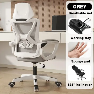 Korean Ergonomics Chair Computer Chair Home Office Chair Gaming Chair With Foot Rest Study Chair