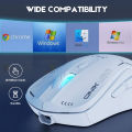 Chuột chơi game không dây ONIKUMA CW917, chuột quang im lặng có thể sạc lại, chuột máy tính USB cho laptop 2.4G. 