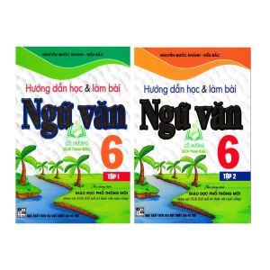 Sách - Combo Hướng Dẫn Học Và Làm Bài Làm Văn Ngữ Văn Lớp 6 (Tập 1+Tập 2) - Bám Sát SGK Kết Nối- HA 2023