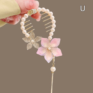 YAFEN Braided Bow Hair Clips Butterfly Hairpin Ponytail Buckle Hair Pin Claw Korean Accessories