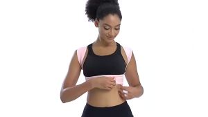 Buzesty Posture Corrector Adjustable Upper Back Brace Breathable Back Support Straightener For Neck Shoulder Clavicle Lumbar Pain Relief