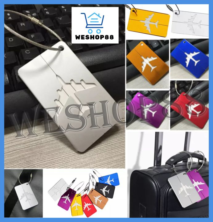 WESHOP88%201pcs%20Aluminum%20Alloy%20Waterproof%20Luggage%20Tag%20Travel%20Suitcase%20Bag%20Name%20Address%20Label%20Travel%20Accessories%20-%20Image%204