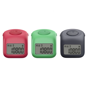 Portable Mini Digital FingerRing Electronic Hand Tally Counter SilentPrayer Counter Clicker 9 Channels