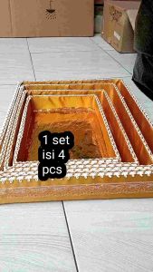 Kotak Seserahan Isi 4: Desain Elegan & Ukuran Praktis