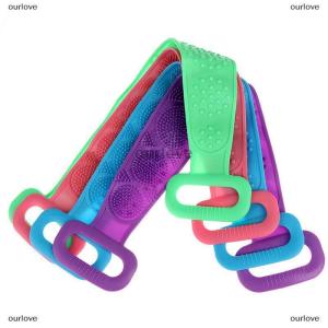 [COD] ourlove แปรงซิลิโคนมหัศจรรย์สำหรับอาบน้ำถูถูหลังลอกโคลนนวดตัวอาบน้ำ