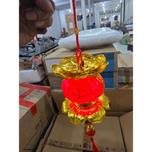 Đèn Lồng Trang Trí Tết Hình Bảo Tháp Chữ Phúc Cho Ngôi Nhà Thêm Đầm Ấm .