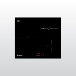 Bếp từ 3 vùng nấu Malloca MH-03I N - Kính đen chấm bi siêu bền đẹp- Công suất 5600W - 9 Mức gia nhiệt - Chức năng nấu nhanh Booster - Bảo hành chính hãng 3 năm tại nhà