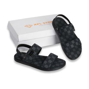 Dép Sandal nam Full ca rô  Bản Nâng Cấp  dép quai hậu nam  thời trang 2025 trẻ trυng năng động