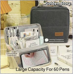 Pen Pouch Bag Various Styles Fine Sewing Stationery Box High Value Standable Durable Teenagers
