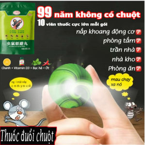Diệt chuộtGÓI 10 VIÊN Đuổi Chuột Đuổi Gián Đuổi Kiến đuổi chuột trong nhà
