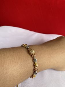 GELANG SERUT BIJI LADA WANITA MODEL TERBARU MAS GOLD ANTI KARAT DAN LUNTUR GSX92