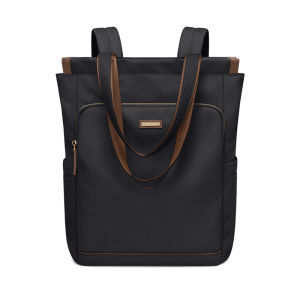 GOLF QUALITY Womens Backpack Convertible Shoulder Bag Ladies Aesthetic Backpacks with Laptop Compartments Secret Pocket 15.6 inch Large Commuter Work Travel Back Pack