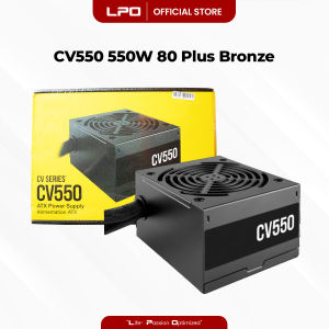 Corsair CV Series CV550 550W 80+ Bronze ATX Power Supply For CPU Desktop PC Computer