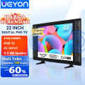 （Clearance Sale）WEYON Sakura Digital Analog TV LED 20 inch 22 inch TV Murah FHD Ready Digital Televisi Murah TV Digital Murah Promo. 