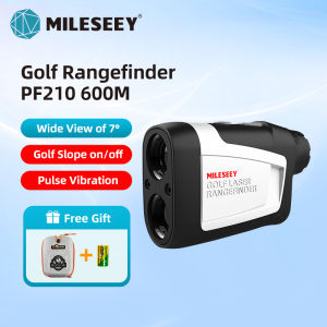 Mileseey Golf Rangefinder PF2E PF210 PF210PRO Laser Range Finder Laser Measurement Laser measure for Speed Angle Distance-656Yard 6X