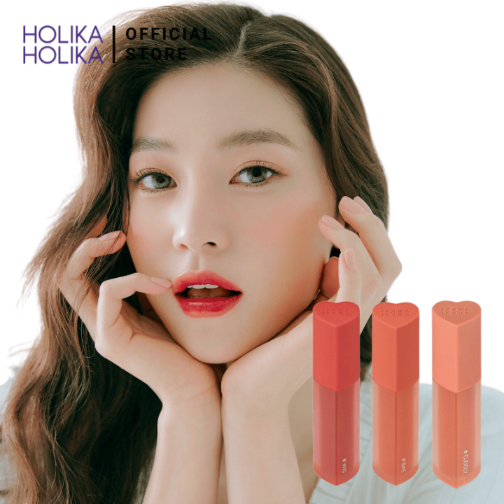 Holika Holika Heart Crush Glow Tint Air Lip tint with effect of