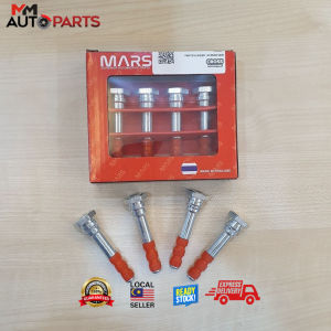 MARS FULL SILICONE FRONT DISC KE PIN / CALIPER PIN FOR PERODUA MYVI 1.3 1.5 2011-2016/AXIA/BEZZA