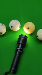 Longding Zhongba 6 Six Point Red 16A Crystal Billiard Cue Ball Training Individually Packaged Transparent Resin Ball Nas