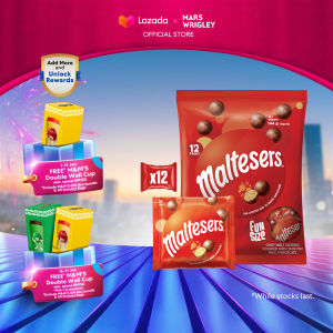 Maltesers Milk Chocolate Fun Size 144g Chocolate / Crispy