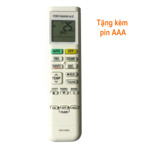 Remote Dùng Cho Máy Lạnh DAIKIN Điều Khiển Điều Hòa ARC480A1 Thay ARC480A32 ARC480A51 ARC480A21 ARC480A22 ARC480A33 ARC480A36