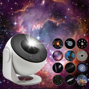 Meteor Galaxy Projector Nebula Star Projector for Bedroom 360° Rotating Timed Starry Voyager Night Light for Kids Home Theater Ceiling Room