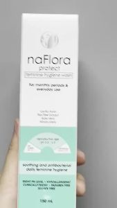 250ml / 150ml naFlora PROTECT feminine hygiene wash for Monthly Periods and Everyday Use OBGYNE Reco