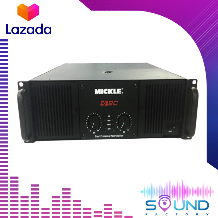 Mickle CA20 Power Amplifier Professional and Home Audio Sound System