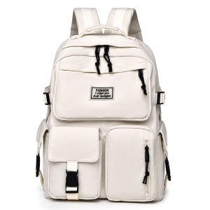 AE Premium Feisha Backpack Durable for Men and Women Middle and High School Students Double Pocket College Style Large Capacity Laptop Bag
