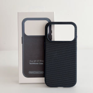 Magnetic Original For Magsafe Technology Woven Boxed Case For iPhone 17Pro Max 16 17Pro 17 Matte Wireless Shockproof Cover
