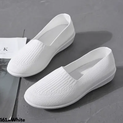 SNEAKERS CEWEK TANPA TALI KEKINIAN BERKUALITAS NYAMAN COMFY FIT SEPATU IMPORT 161 SPORT