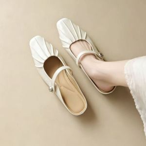 Free Shipping Elegant WomenS Slip-On Shoes 2026 Spring New Collection Stylish And Versatile Flat Shoes For Outdoor Wear