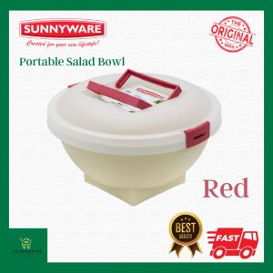 Portable Salad Bowl Food Container High Quality Plastic Sunnyware #8313